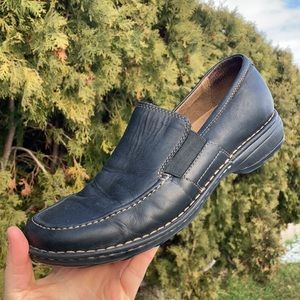 Rockport Black Leather Loafers Women’s Size 9.5M